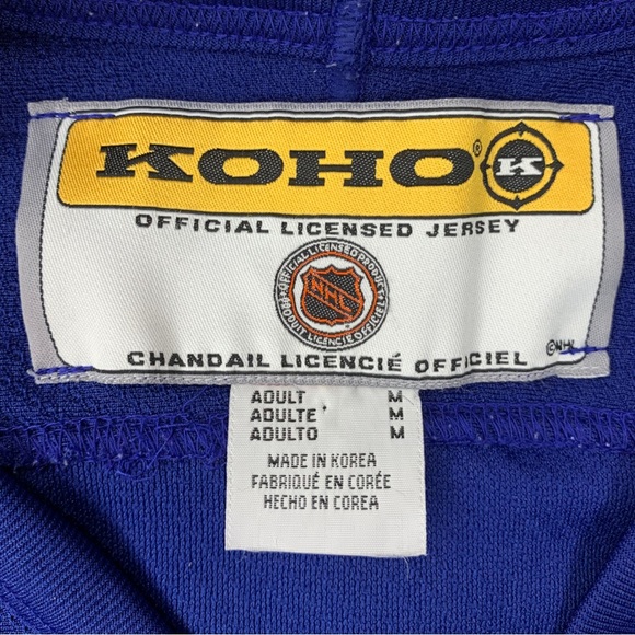 SOLD -  Vintage Toronto Maple Leafs KOHO Hockey Jersey - Picture 8 of 10